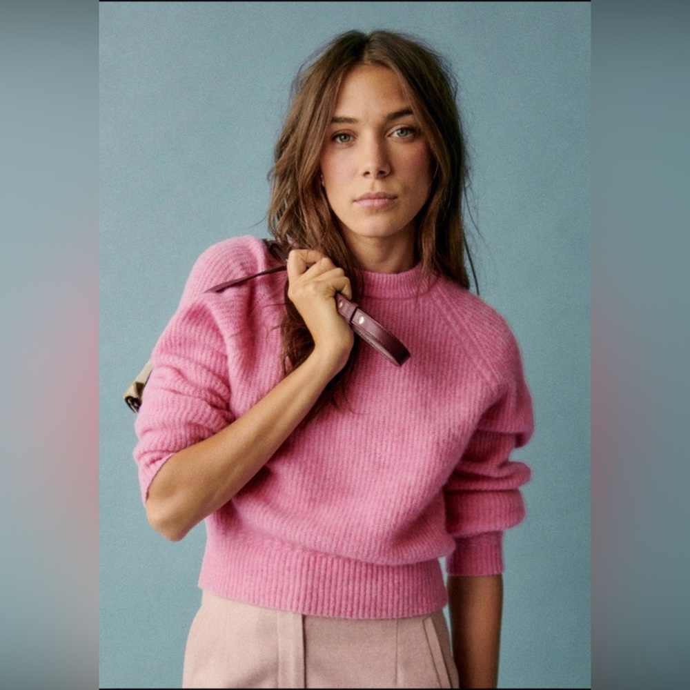 Sézane Otto Jumper - Pink - Medium